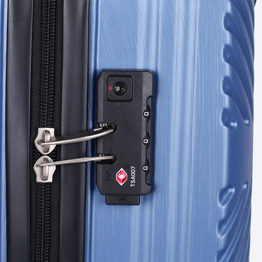 Vali kéo nhựa cứng Valinice Caseta ID2035_20 S Blue