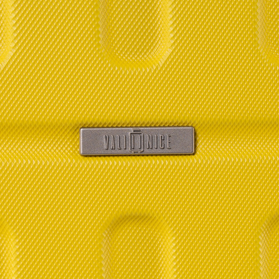 Vali kéo nhựa cứng Valinice Sebas ID2037_20 S Yellow