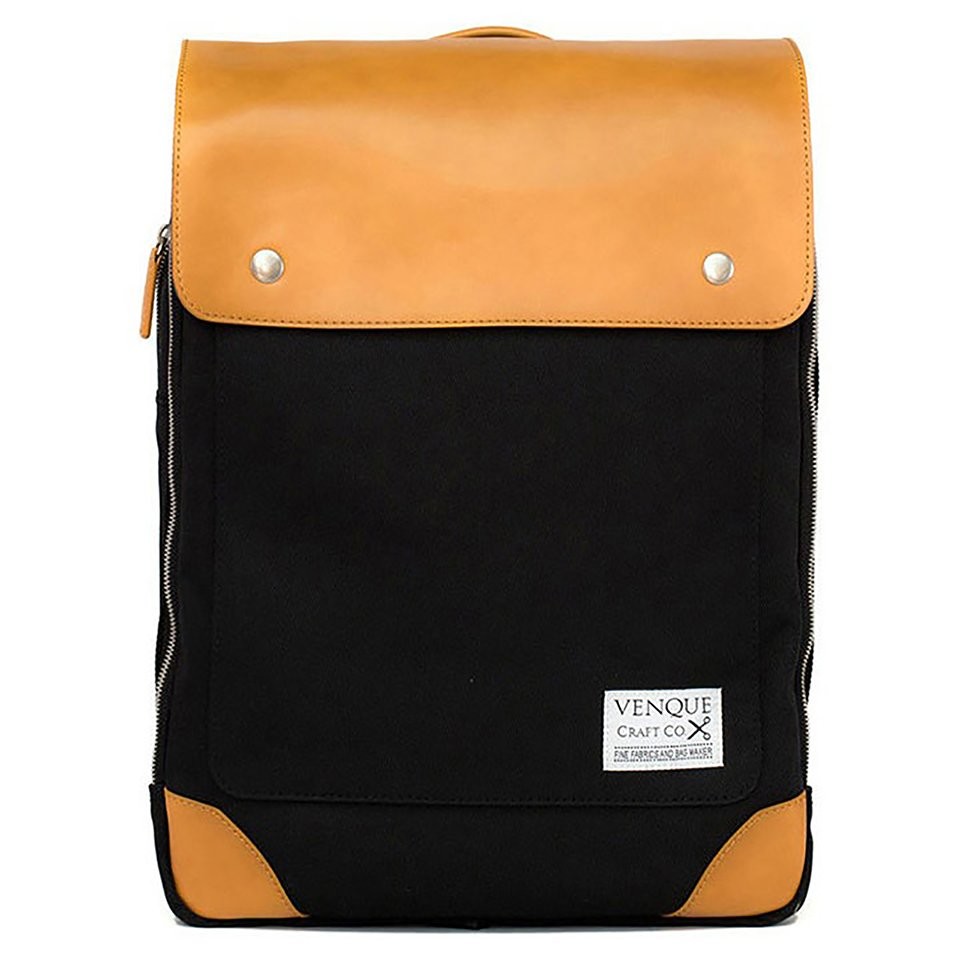 Balo Venque Flatsquare Mini Backpack M Black